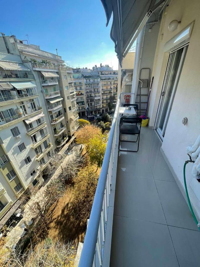 Central Sunny Apartment テッサロニキ エクステリア 写真